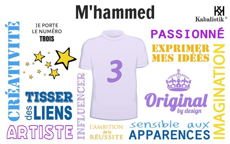 La signification numérologique du prénom M'hammed