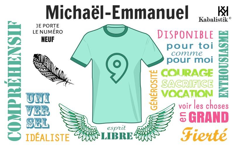 La signification numérologique du prénom Michaël-emmanuel