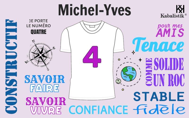 La signification numérologique du prénom Michel-yves