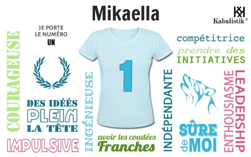 La signification numérologique du prénom Mikaella