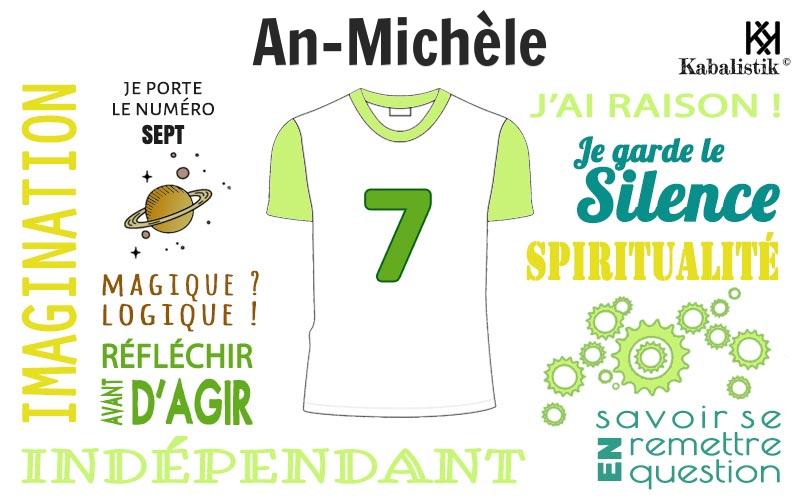 La signification numérologique du prénom An-michèle