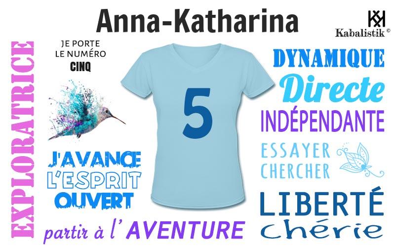 La signification numérologique du prénom Anna-katharina
