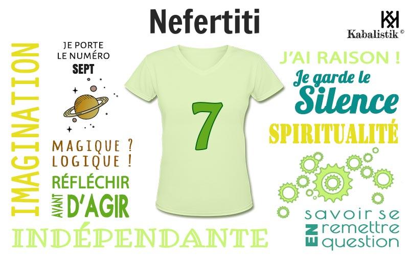 La signification numérologique du prénom Nefertiti