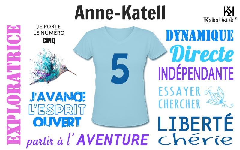 La signification numérologique du prénom Anne-katell