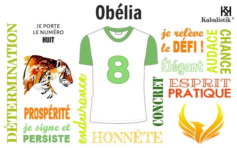 La signification numérologique du prénom Obélia