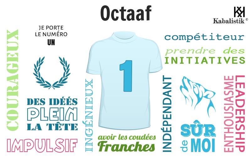 La signification numérologique du prénom Octaaf