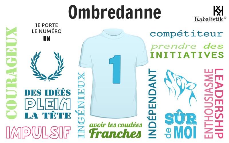 La signification numérologique du prénom Ombredanne