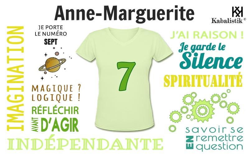 La signification numérologique du prénom Anne-marguerite