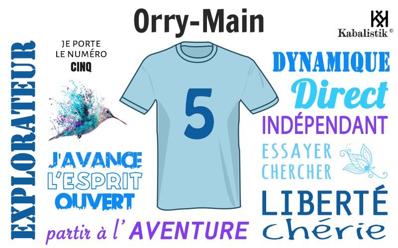 La signification numérologique du prénom Orry-main
