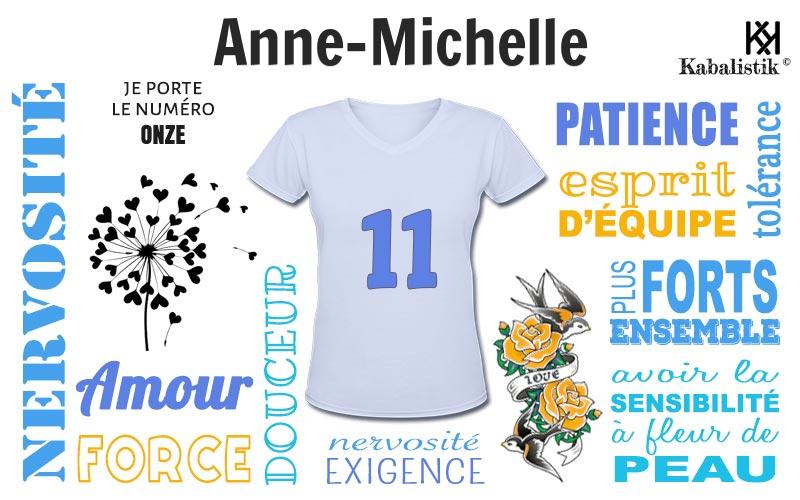 La signification numérologique du prénom Anne-michelle