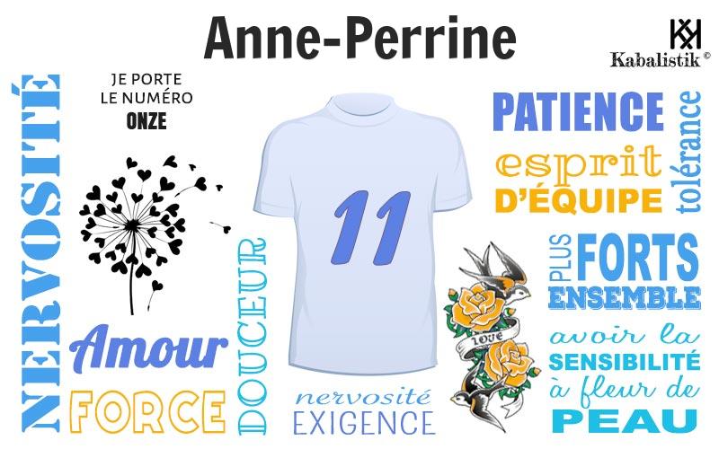 La signification numérologique du prénom Anne-perrine