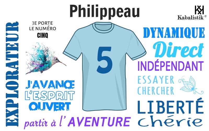 La signification numérologique du prénom Philippeau