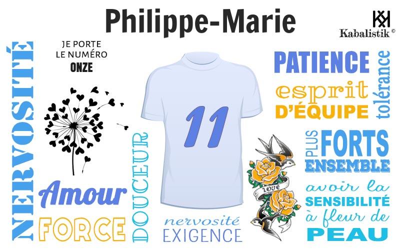 La signification numérologique du prénom Philippe-marie