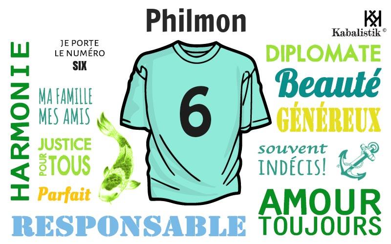 La signification numérologique du prénom Philmon