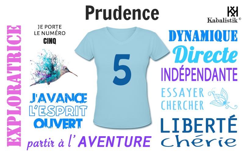La signification numérologique du prénom Prudence