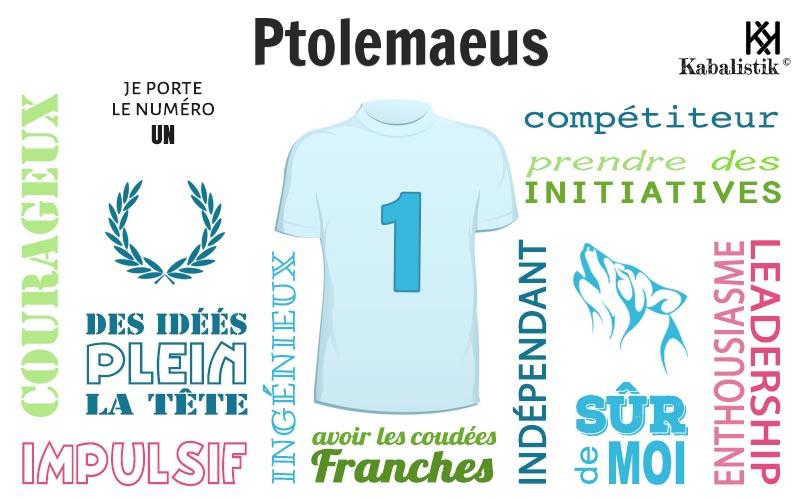 La signification numérologique du prénom Ptolemaeus