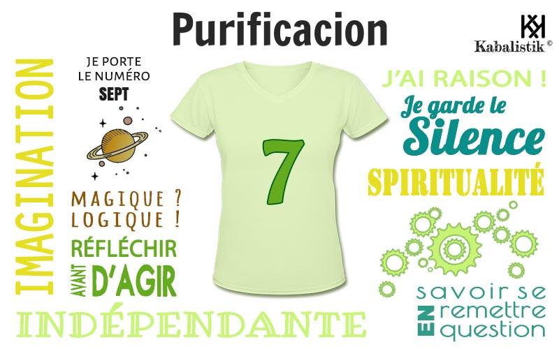 La signification numérologique du prénom Purificacion