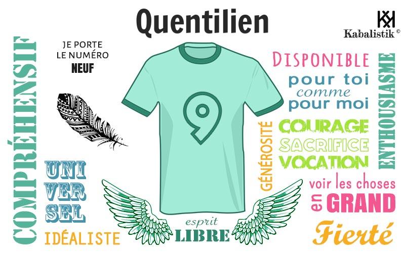 La signification numérologique du prénom Quentilien
