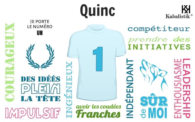 La signification numérologique du prénom Quinc