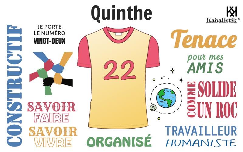 La signification numérologique du prénom Quinthe