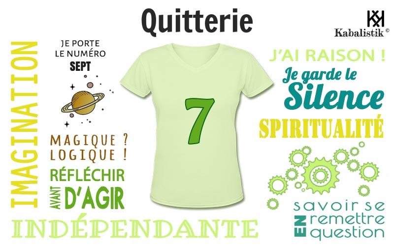 La signification numérologique du prénom Quitterie