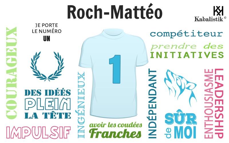 La signification numérologique du prénom Roch-mattéo