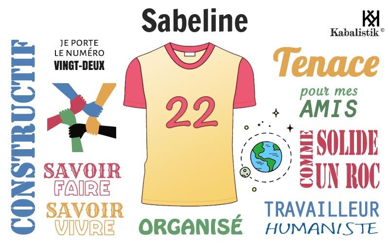 La signification numérologique du prénom Sabeline
