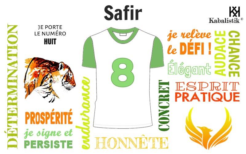 La signification numérologique du prénom Safir