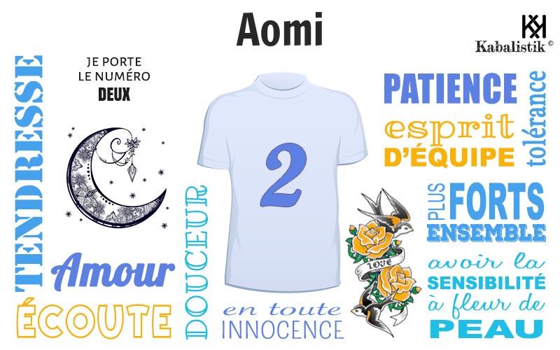 La signification numérologique du prénom Aomi
