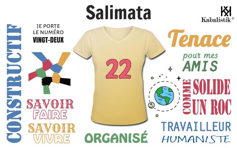 La signification numérologique du prénom Salimata