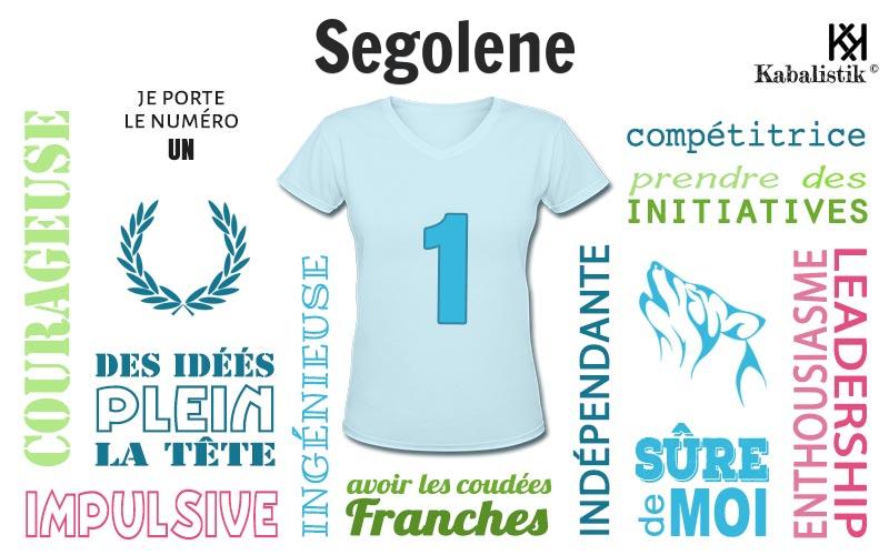 La signification numérologique du prénom Segolene