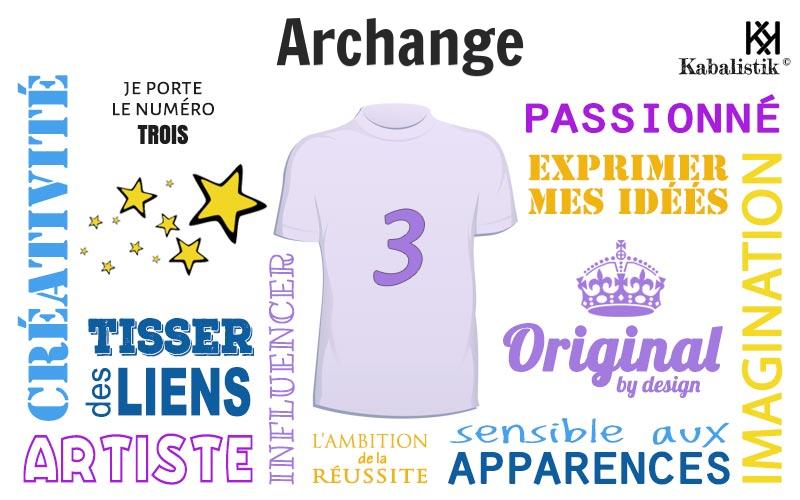 La signification numérologique du prénom Archange