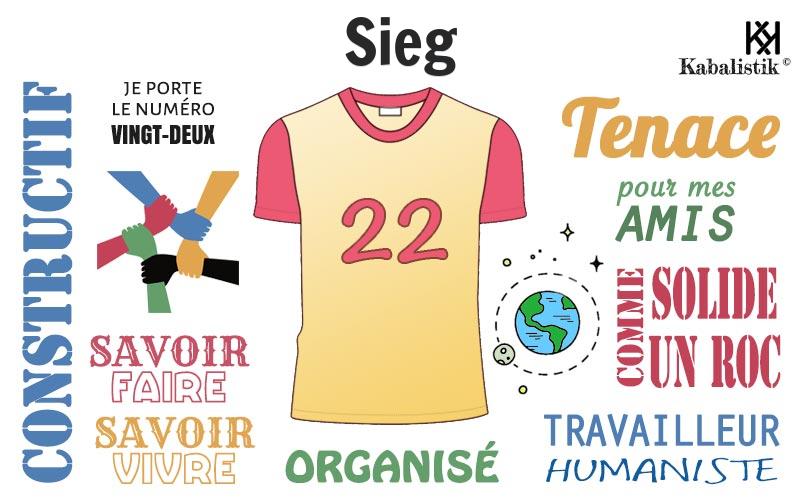La signification numérologique du prénom Sieg
