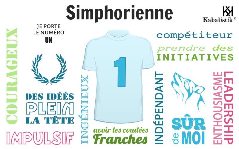 La signification numérologique du prénom Simphorienne