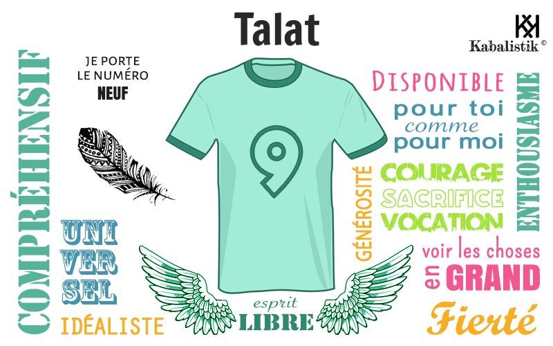 La signification numérologique du prénom Talat