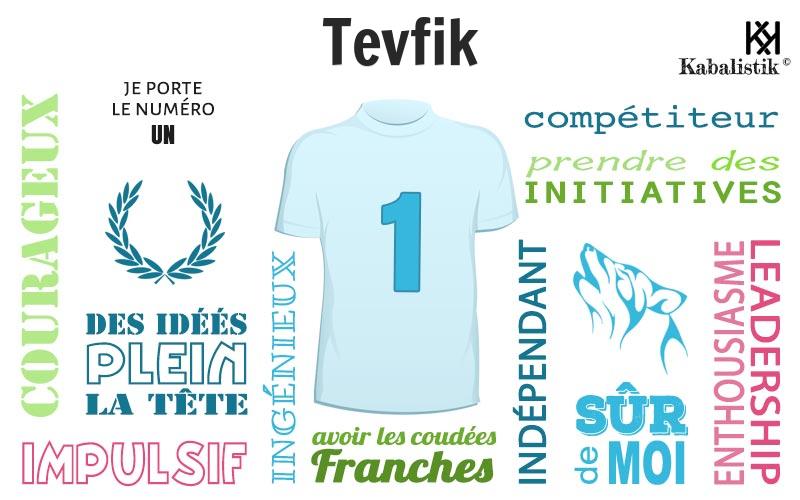 La signification numérologique du prénom Tevfik
