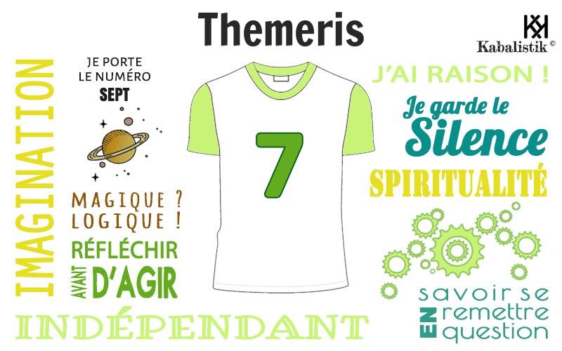 La signification numérologique du prénom Themeris