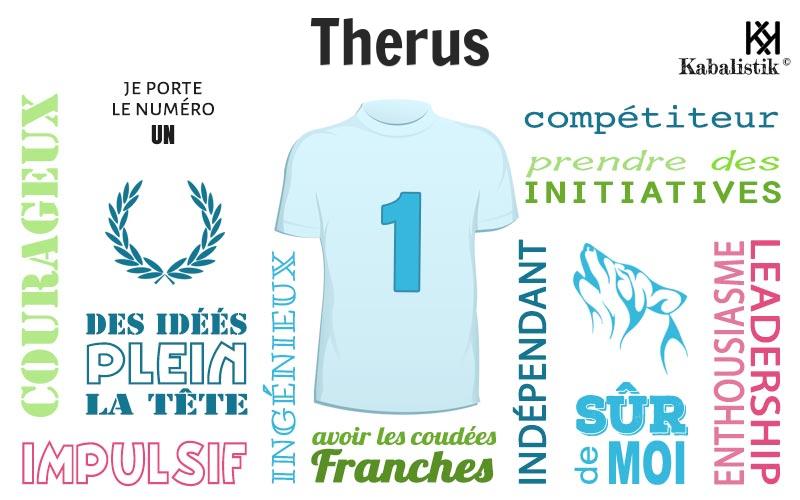 La signification numérologique du prénom Therus