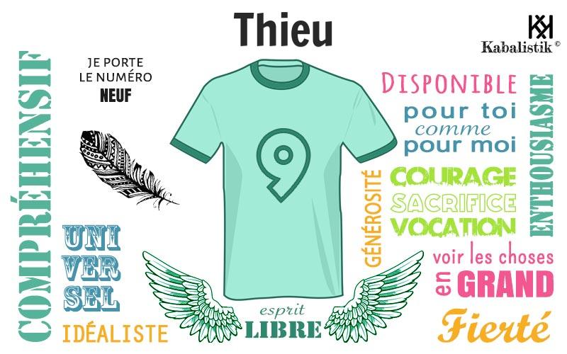 La signification numérologique du prénom Thieu