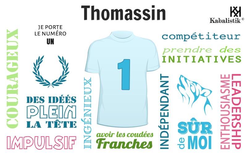 La signification numérologique du prénom Thomassin