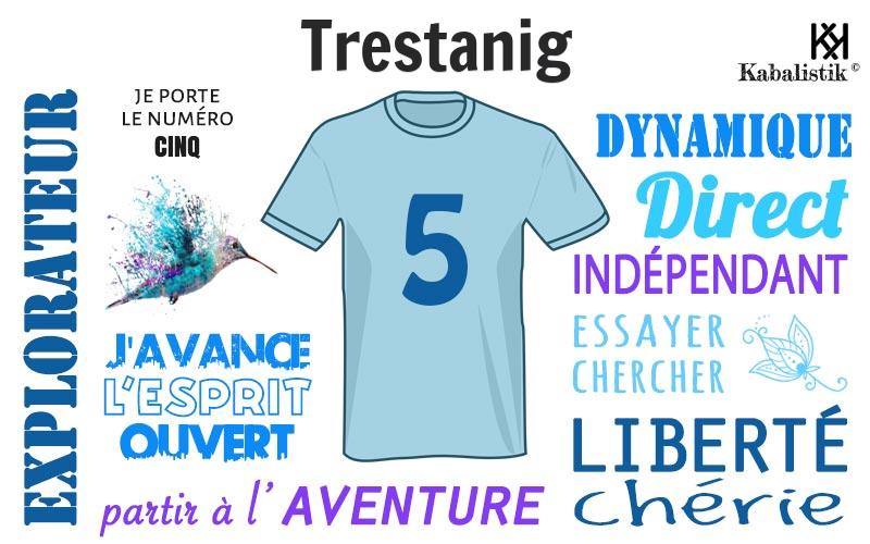 La signification numérologique du prénom Trestanig