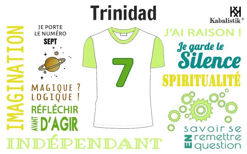La signification numérologique du prénom Trinidad