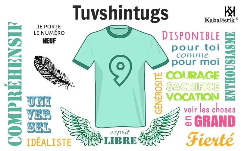 La signification numérologique du prénom Tuvshintugs