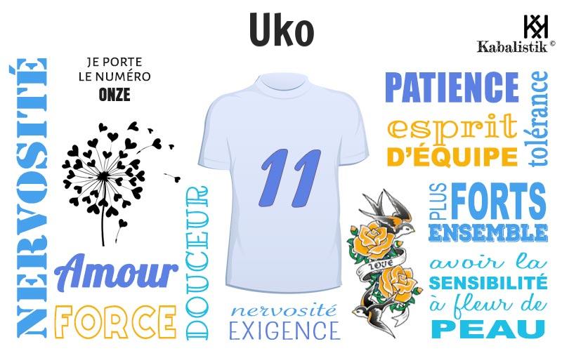 La signification numérologique du prénom Uko