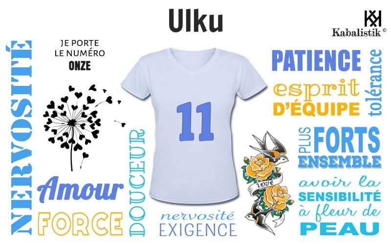 La signification numérologique du prénom Ulku