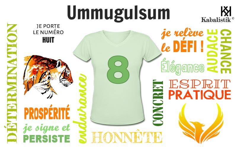 La signification numérologique du prénom Ummugulsum