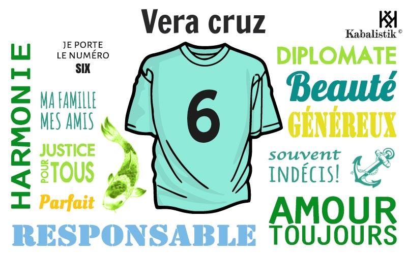 La signification numérologique du prénom Vera cruz