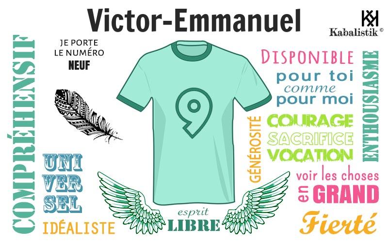 La signification numérologique du prénom Victor-emmanuel