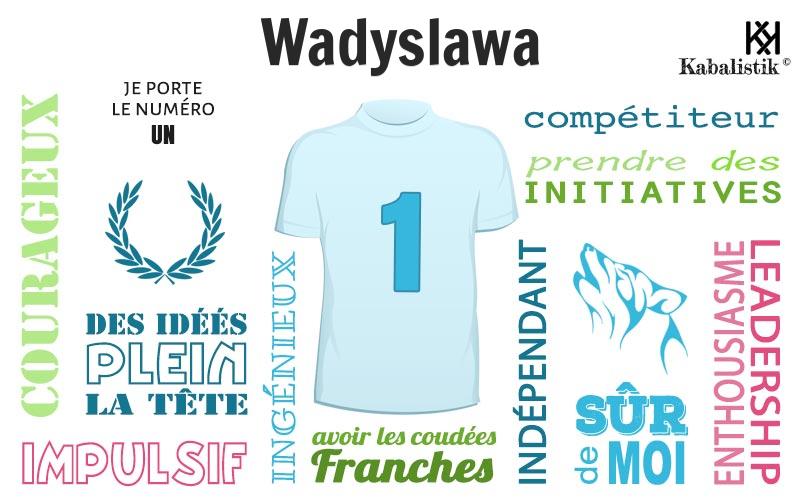 La signification numérologique du prénom Wadyslawa