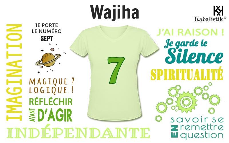 La signification numérologique du prénom Wajiha
